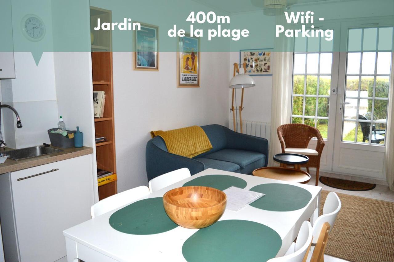 Triplex Avec Jardinet - Wifi - A 400M De La Plage Courseulles-sur-Mer Exterior foto