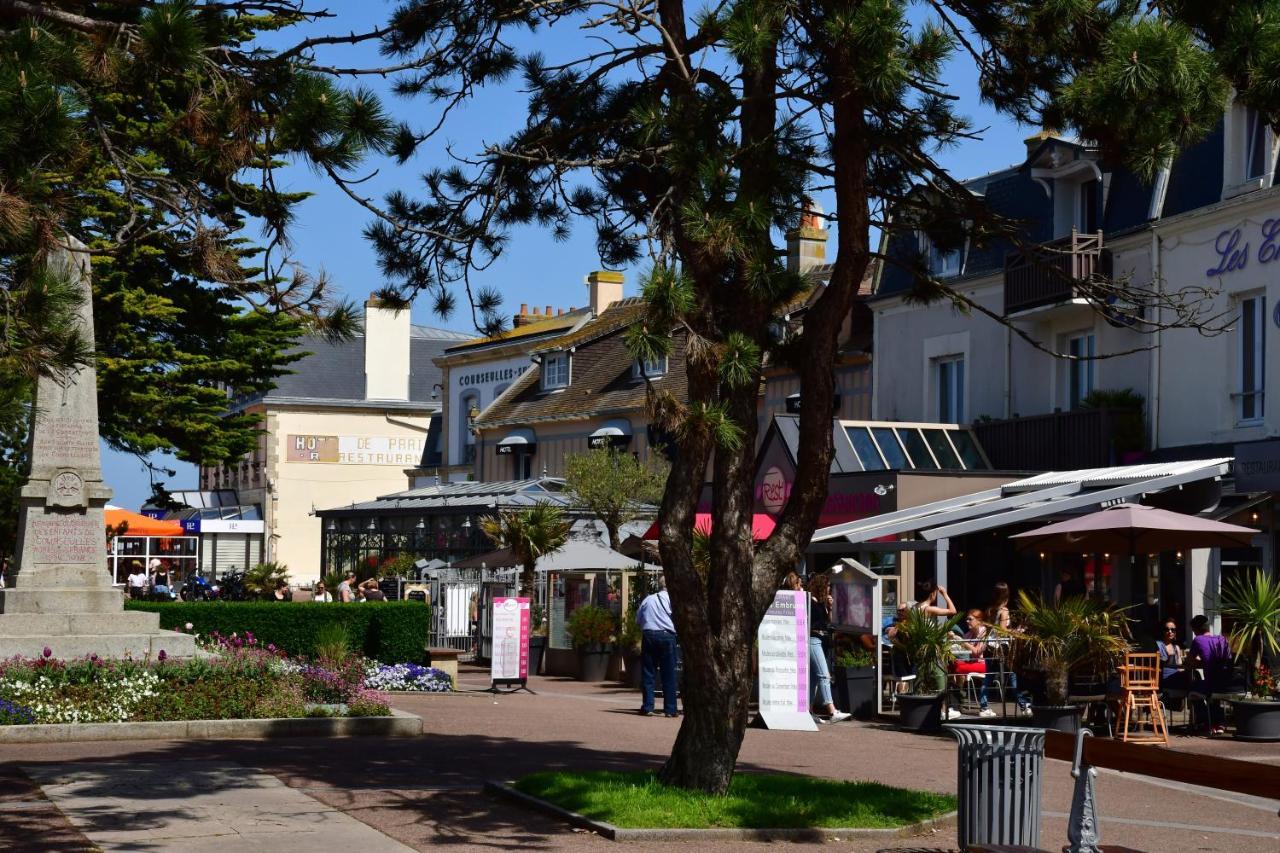 Triplex Avec Jardinet - Wifi - A 400M De La Plage Courseulles-sur-Mer Exterior foto